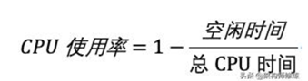CPU使用率计算公式